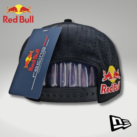 Hat Snapback New Era Black Ventilated Adjustable Box & Sticker - Athlete Only - Picture 2 of 5